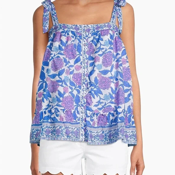 Vineyard Vines
Hydrangea Floral Tank Top - Picture 1 of 11